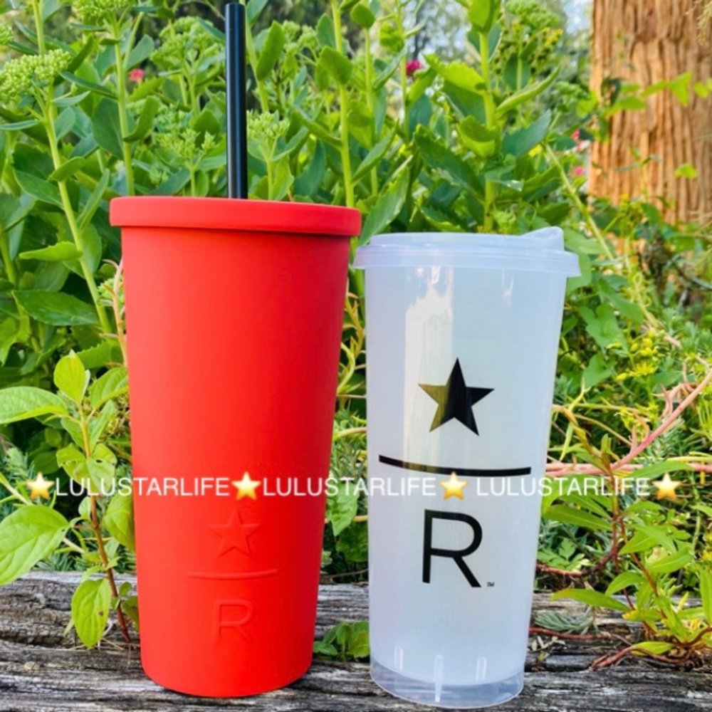 STARBUCKS ⭐️RESERVE⭐️ CORAL TUMBLER SET